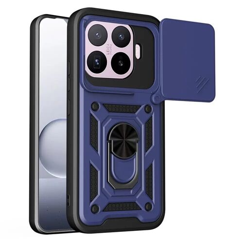 Coque pour Xiaomi 17T Pro 5G - housse etui rigide anti choc + film ecran - BLEU FONCE