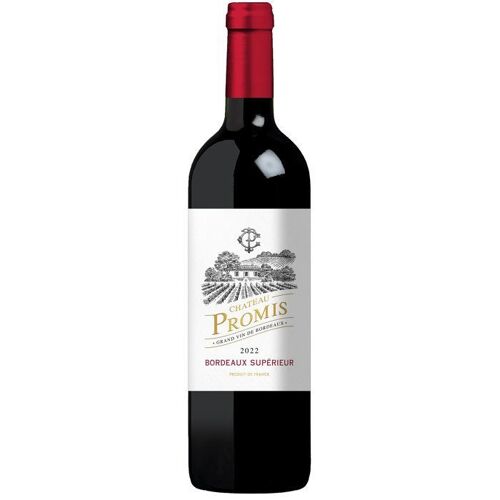 Vin Rouge Château Promis Bordeaux Supérieur 2022 75 Cl