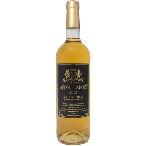 Vin Blanc Moelleux Aoc Sauternes 2022 Château Lafon-Laroze 75 Cl