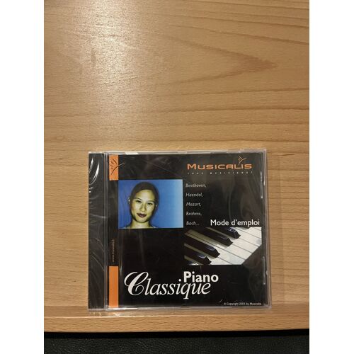 Musicalis Piano Classique Mode D'Emploi Tous Musiciens Cd Non Daté