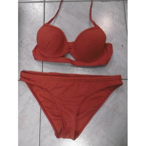 Gemo Beach Maillot De Bain 2 Pièces Terracotta T 38