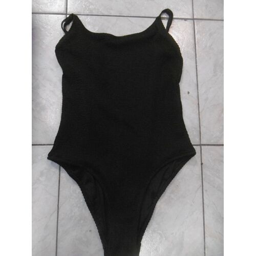 Jennyfer Maillot De Bain Noir Gaufré Noir T U