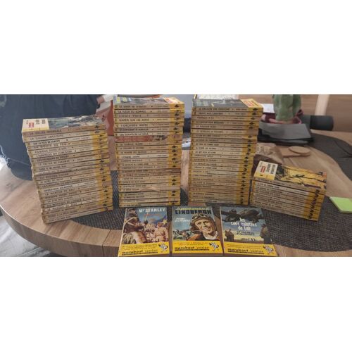 Lot De 79 Roman Bob Morane Édition Marabout Junior + 3 Hors-Série