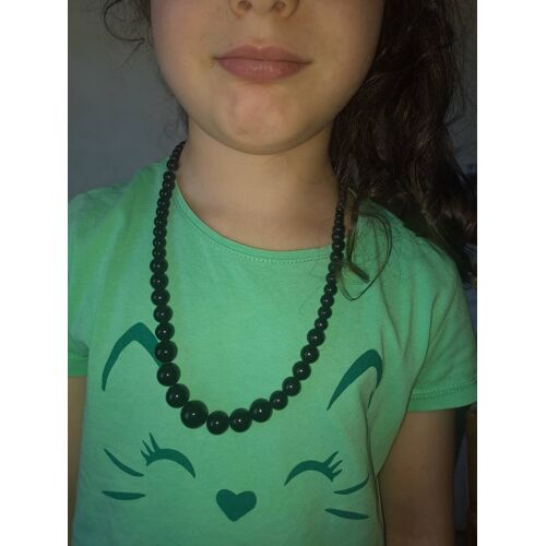 Collier De Perles Noires