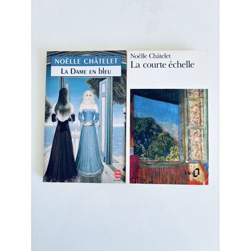 Lot Noelle Châtelet : La Dame En Bleu Et La Courte Échelle