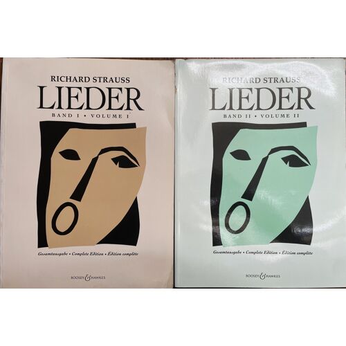 Richard Strauss, Lieder, Édition Complète, Volume 1 & 2.