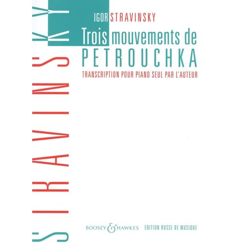 Partition, Trois Mouvements De Petrouchka, Stravinsky.