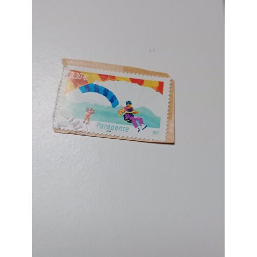 France Timbre 0,30 Oblitéré Yvert N° 3697 Le Sport De Glisse Parapente De 2004