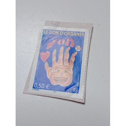 Timbre - France Oblitéré 0,50 Yvert N° 3677 - Le Don D'Organes - De 2004