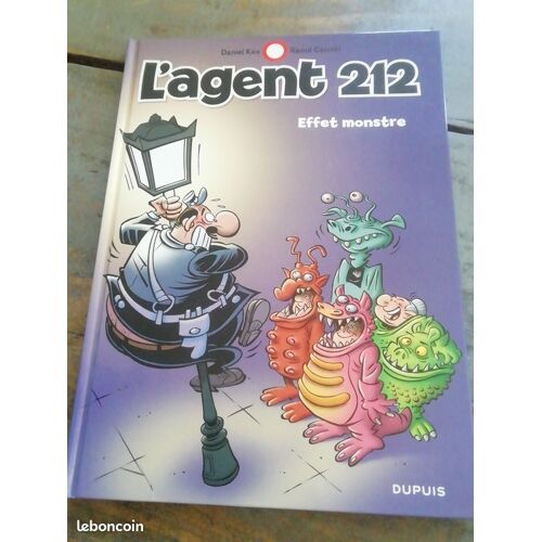 Bd L'Agent 212 Effet Monstre Daniel Kox & Raoul Cauvin Édition Dupuis 2012