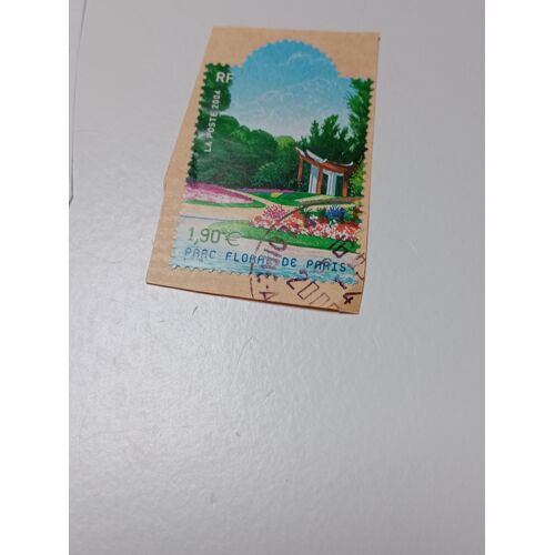 Timbre France Oblitéré 1,90 Yvert N°3674 Le Parc Floral De Paris De 2004 +