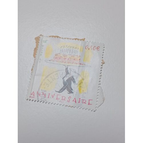 Timbre Franc Oblitéré 0,50€ Yvert N° 3688 Timbre Pour Anniversaires. De 2004 +