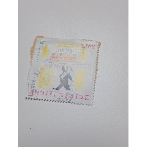 Timbre France Oblitéré 0,50 Yvert N° 3688 Timbre Pour Anniversaires. De 2004