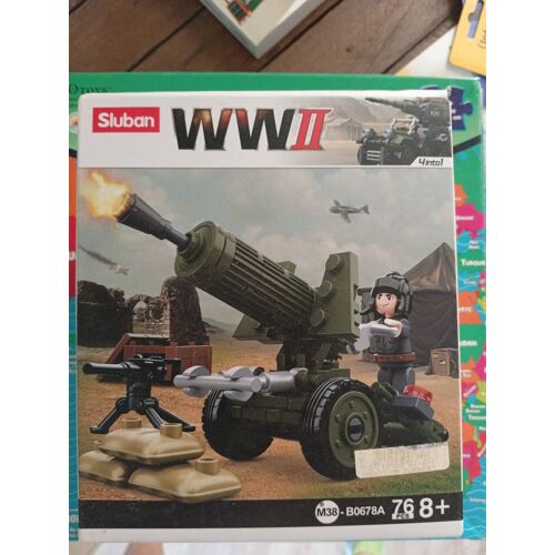 SLUBAN WWII - Canon Anti-char - B0678A
