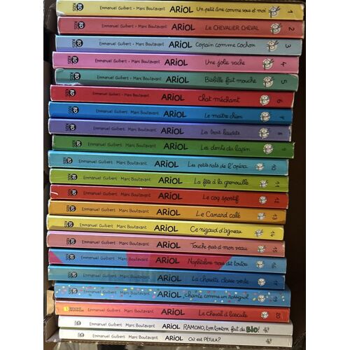 Lot Ariol 21 Tomes 19 Classiques + 2 Hors Série 