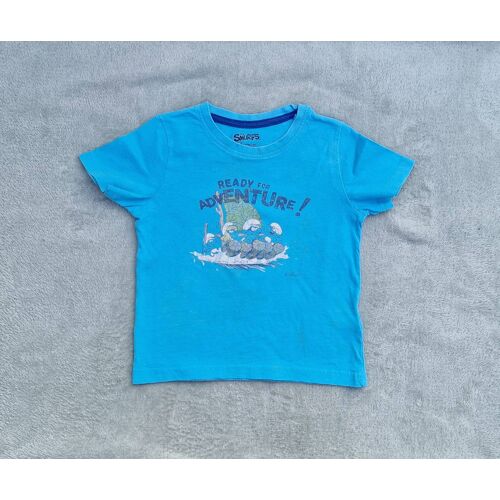 T-Shirt Bleu Les Schtroumpfs 2/4 Ans