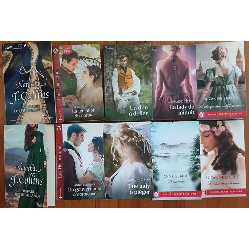 Aventures Et Passions Lot De 10 Livres