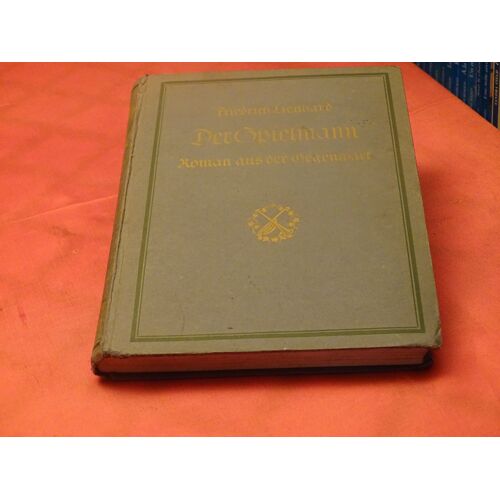 Der Spielmann . . Roman Aus Der Gegenwart . . Von Friedrich Lienhard . . 1913 . . Druck Und Verlag Von Greiner & Pfeiffer . .