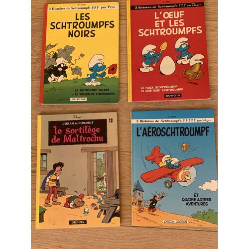 Lot Bd Schtroumpfs 