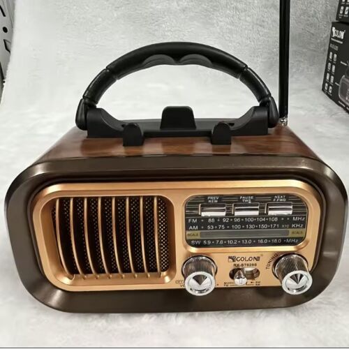 Radio Bluetooth Vintage COLON RX-BT618
