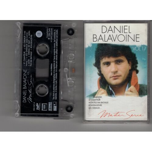 K7 Audio Tape Daniel Balavoine " Le Chanteur " 16 Titres 1998 Master Série Pop Chanson
