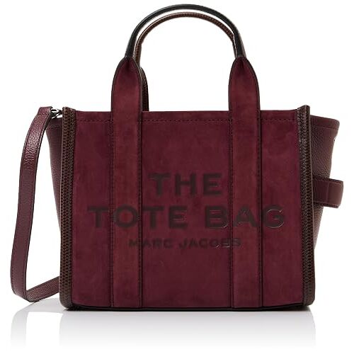 Sac cabas The Tote Bag en daim Marc Jacobs - Rouge - Taille Unique