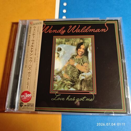 Wendy Waldman ‎– Love Has Got Me. Cd  Wpcr-15051 Made In Japan