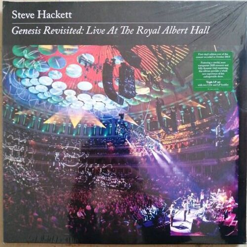 Steve Hackett Genesis Revisited : Live At The Royal Albert Hall (3xlp + 2cd)