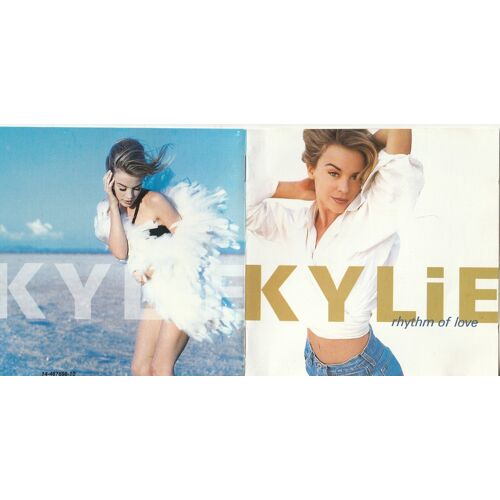 Cd Album Kylie Minoque Rhythm Of Love Cbs Pwl 1990 -