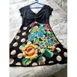 Robe Noire Xl " Desigual. Dos Uni.