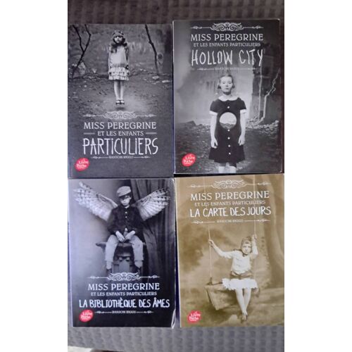 Miss Peregrine Et Les Enfants Particuliers - Tomes 1 2 3 4 (Intégrale) - Ramsom Riggs - Livre De Poche