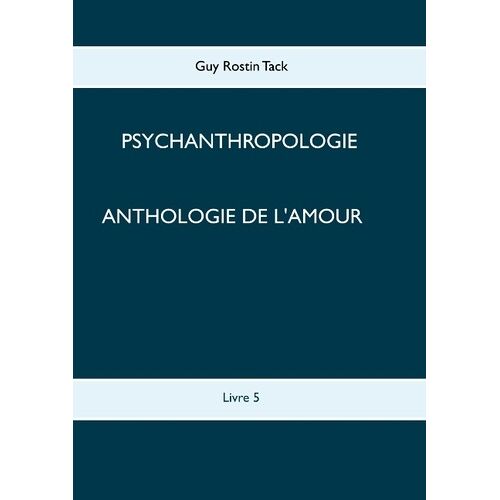 Anthologie De L'amour