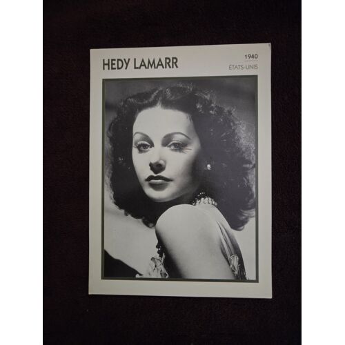 Fiche Acteur Hedy Lamarr Collection Portrait De Stars Encyclopedie Cinéma
