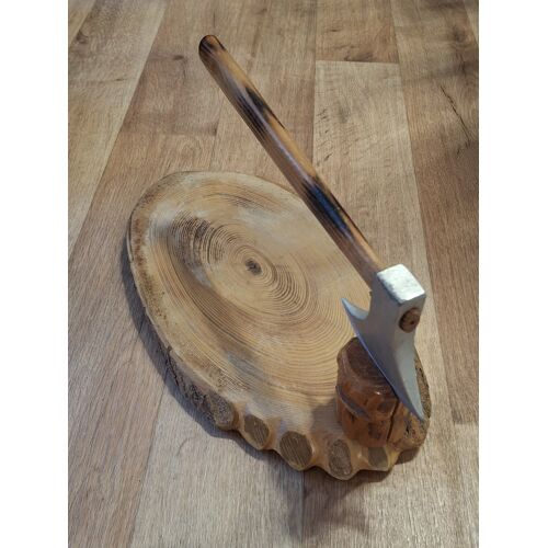 Plateau Fromage Vintage En Bois Décor Hache