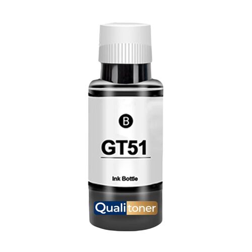 compatible pour HP GT51 M0H57AE recharge d'encre noire 5000 pages 135 ml
