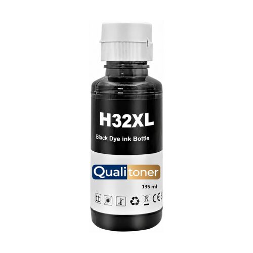 compatible pour HP 32XL 32 XL 1VV24AE Noir haute capacité 135 ml