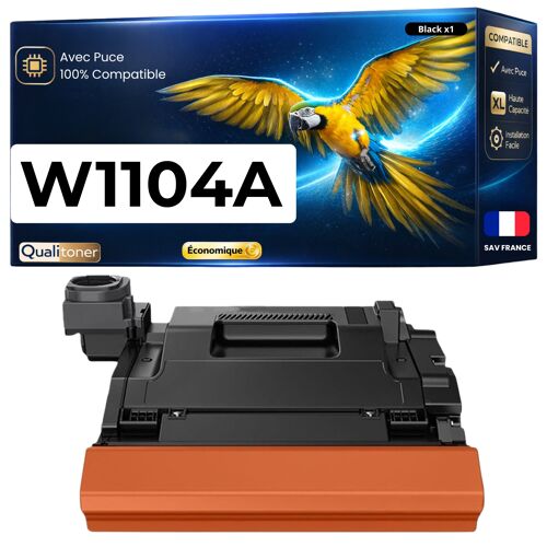 W1104A 104A Tambour image compatible pour HP Neverstop Laser 1000a 1000n 1000w MFP 1200a 1200n 1200nw 1200w Noir 20000 pages
