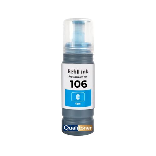 compatible pour Epson C13T00R240 106 106C cyan 6000 pages haute capacité