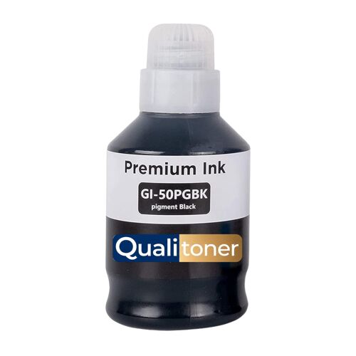 Recharge d'encre GI-50 GI-51 GI-40 GI-41 compatible pour Canon Noir 135 ml 3386C001 4529C001 3385C001 4528C001