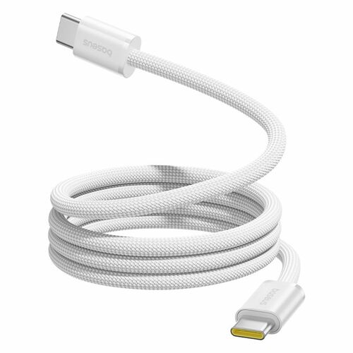 Câble USB-C - Nylon, Blanc, 100W