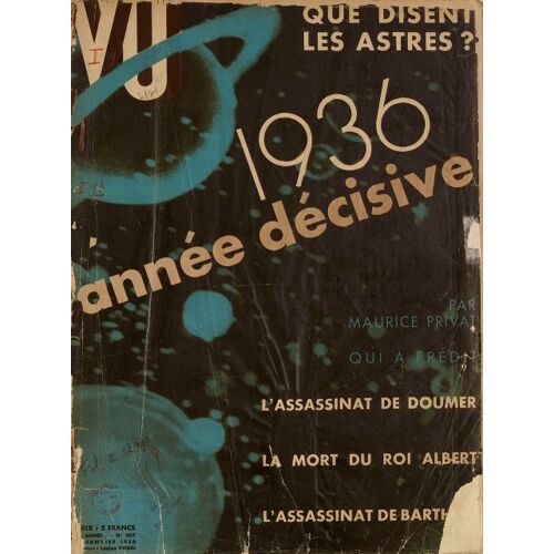 Magazine Vu Nº407 Du 1er Janvier 1936