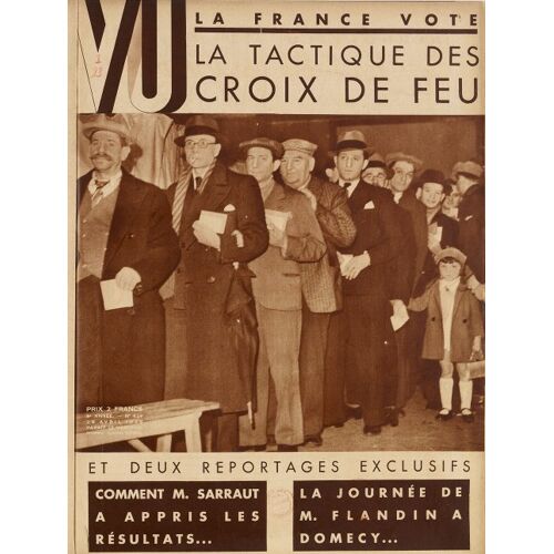 Magazine Vu Nº424 Du 29 Avril 1936 - Croix De Feux