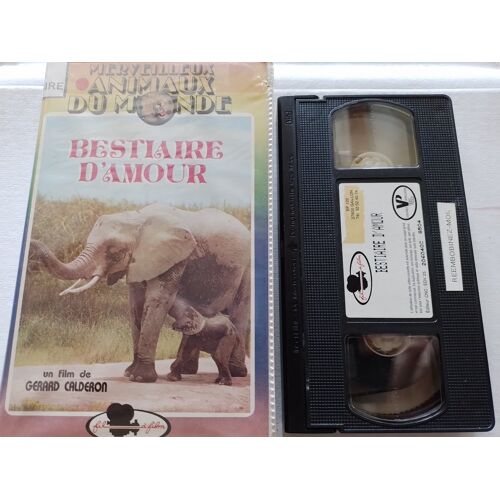 Cassette Vidéo Vhs - Bestiaire D'Amour - Gérard Calderon