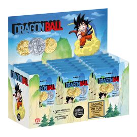 Display Médailles Monnaie De Paris Dragon Ball (30 Pochettes Aléatoires)