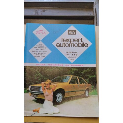 Revue Technique Automobile Opel Rekord