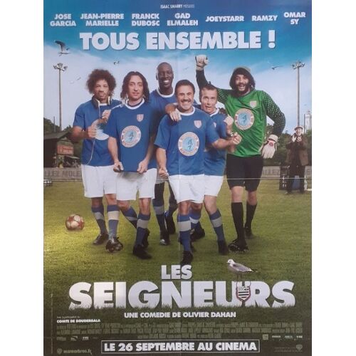 Les Seigneurs - Affiche Originale De Cinéma - Format 40x60 Cm - Un Film De Olivier Dahan Avec José Garcia, Jean-Pierre Marielle, Franck Dubosc, Gad Elmaleh, Joey Starr, Omar Sy - Année 2012