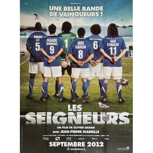 Les Seigneurs - Affiche Originale De Cinéma - Format 120x160 Cm - Un Film De Olivier Dahan Avec José Garcia, Jean-Pierre Marielle, Franck Dubosc, Gad Elmaleh, Joey Starr, Omar Sy - Année 2012