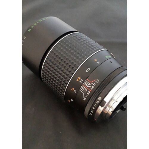 OBJECTIF MAKINON AUTO 200mm 3.3 pour MINOLTA MD