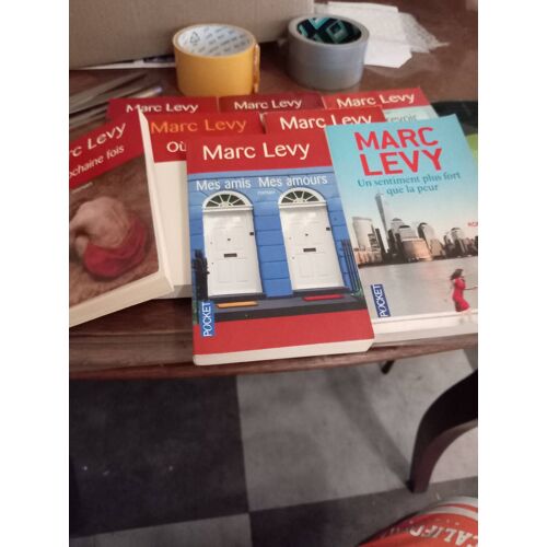 Lot De 7 Livres Marc Levy