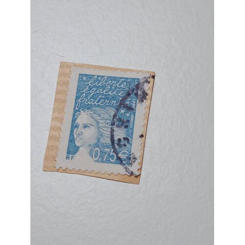 Timbre France Oblitéré 0,75 Yvert N° 3572 Marianne De Luquet Bleu Ciel De 2003